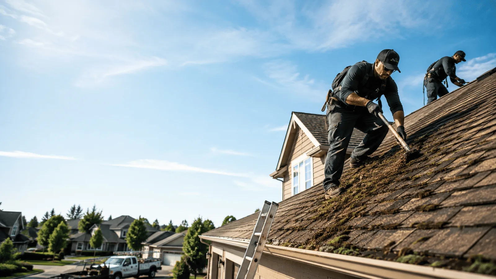 Roof Moss Removal in Goodrich, TX near me